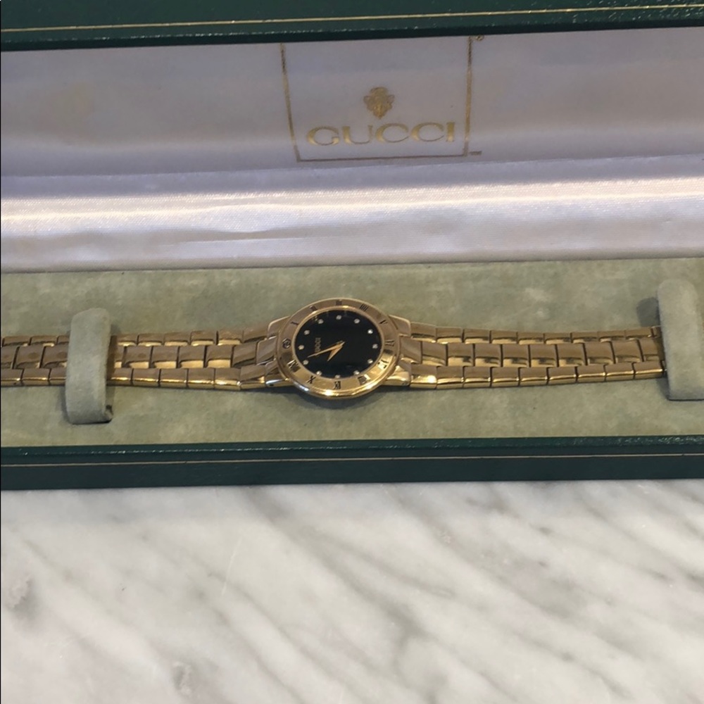 RARE 18K GUCCI natural diamonds 💎 vintage piece!